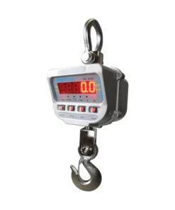 Bilancia dinamometrica digitale a gancio per gru
