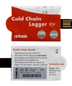 Data logger temperatura monouso per la catena del freddo