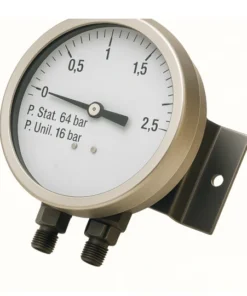 Manometro differenziale a membrana Omet serie MDC