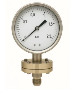 Manometro a membrana orizzontale Omet MMX