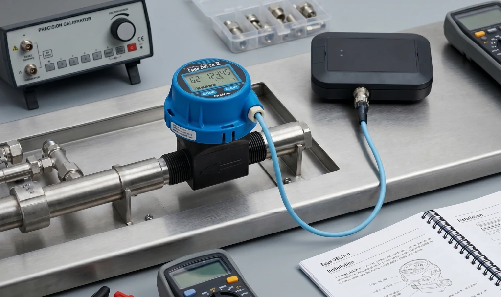 Vortex Flowmeter Oval eggs DELTA II