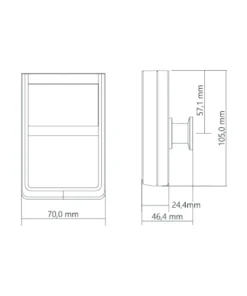 Dimensioni Vacuometro Thyracont VD850