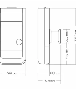 Vuotometro Thyracont VD81 specifiche dimensioni